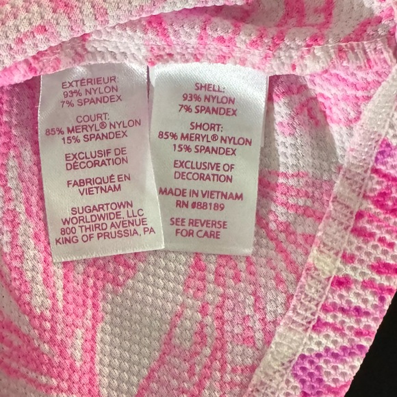 Lilly Pulitzer Luxletic Aila High
Rise Skort & Alister Polo Upf 50. MEDIUM - Picture 10 of 13